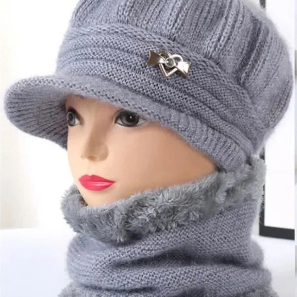 NWOT Warm Hat and Scarf Marching Set - Picture 2 of 10